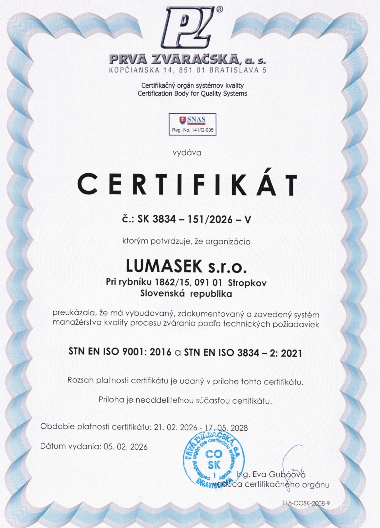 Certifikáty